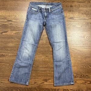 Cruel Blake‎ Jeans Womens 5 Blue Low Rise Bootcut Stretch Denim 29x28.5